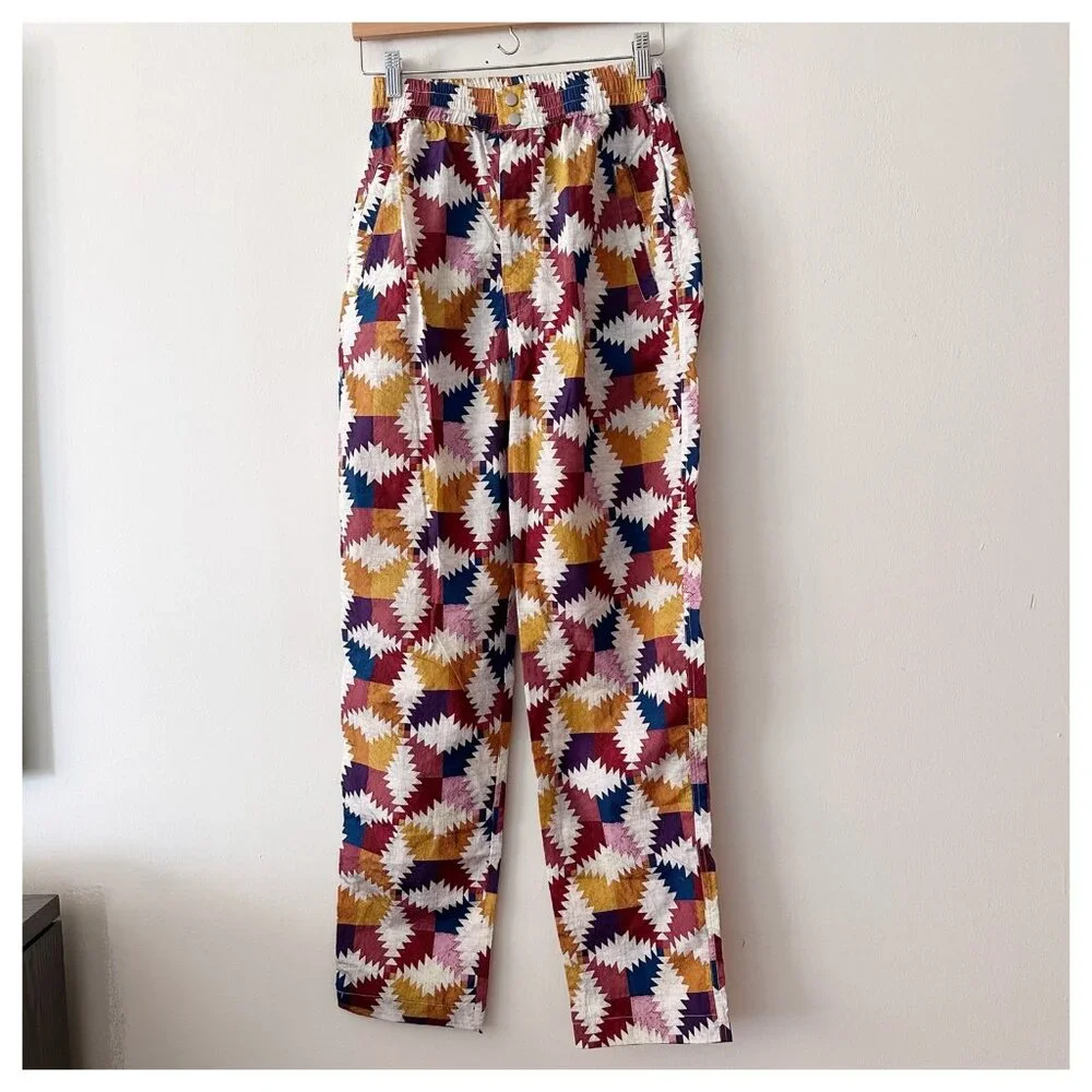 Isabel Marant Midaloni straight leg trouser in‎ Muliti size 34/2